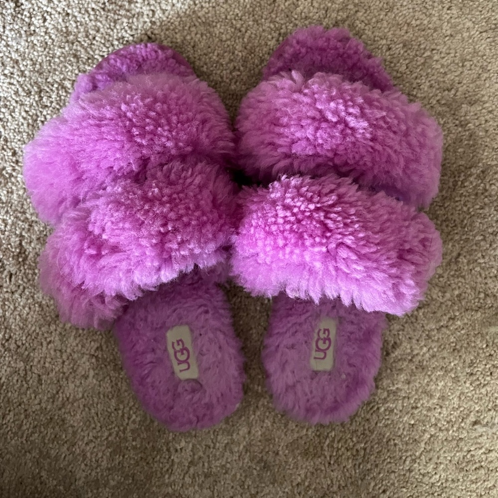 UGG Fuscia Slippers